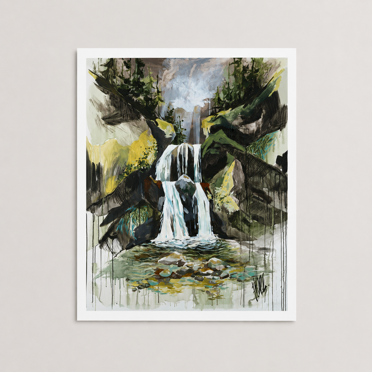 Bear Tooth Falls